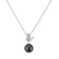 Diamond pendant with Pearl Alluda2