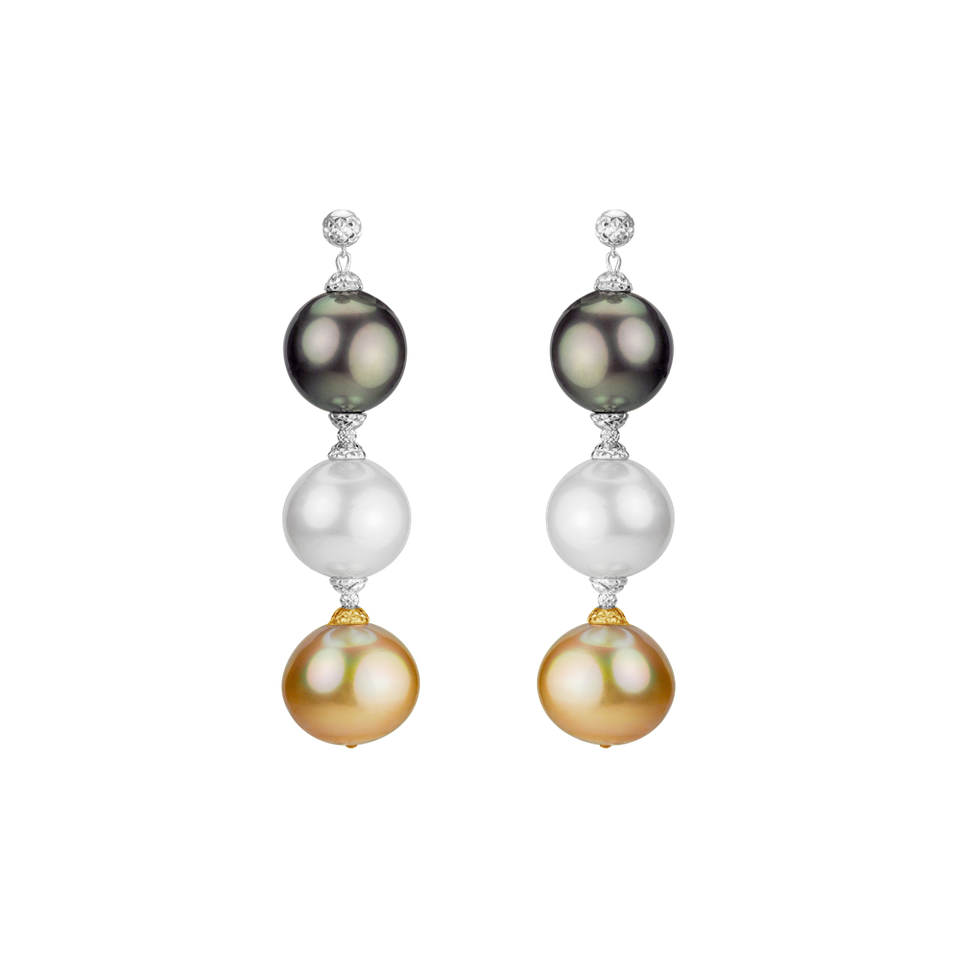 Earrings with Pearl Ocean Secret