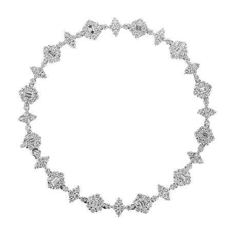 Bracelet with diamonds Danse Macabre