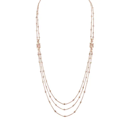 Necklace with brown diamonds Venus Essence