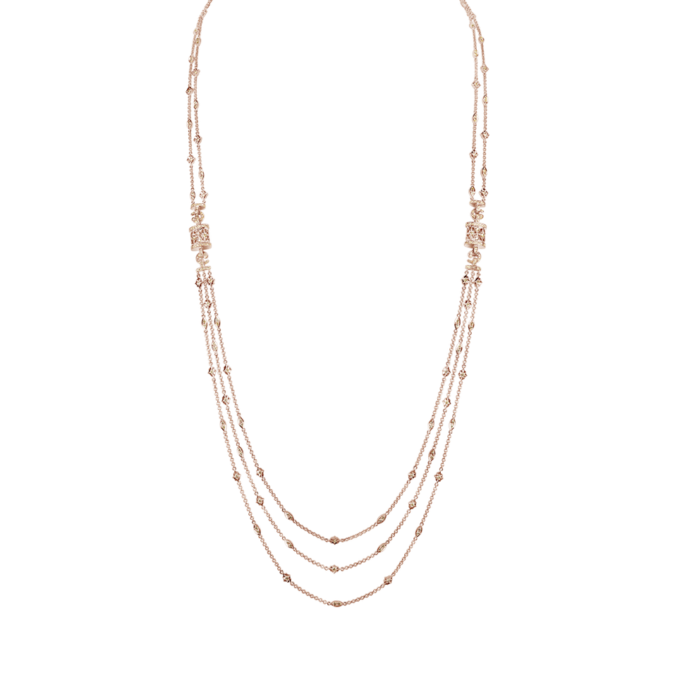 Necklace with brown diamonds Venus Essence
