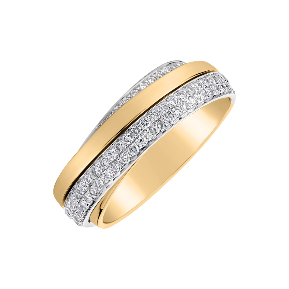 Diamond ring Dream Ribbon