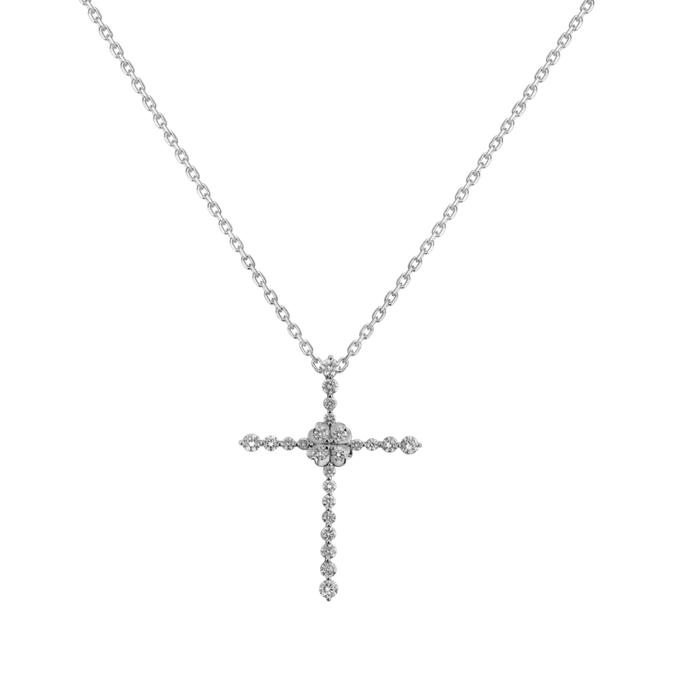 Diamond pendant Viola Kiss