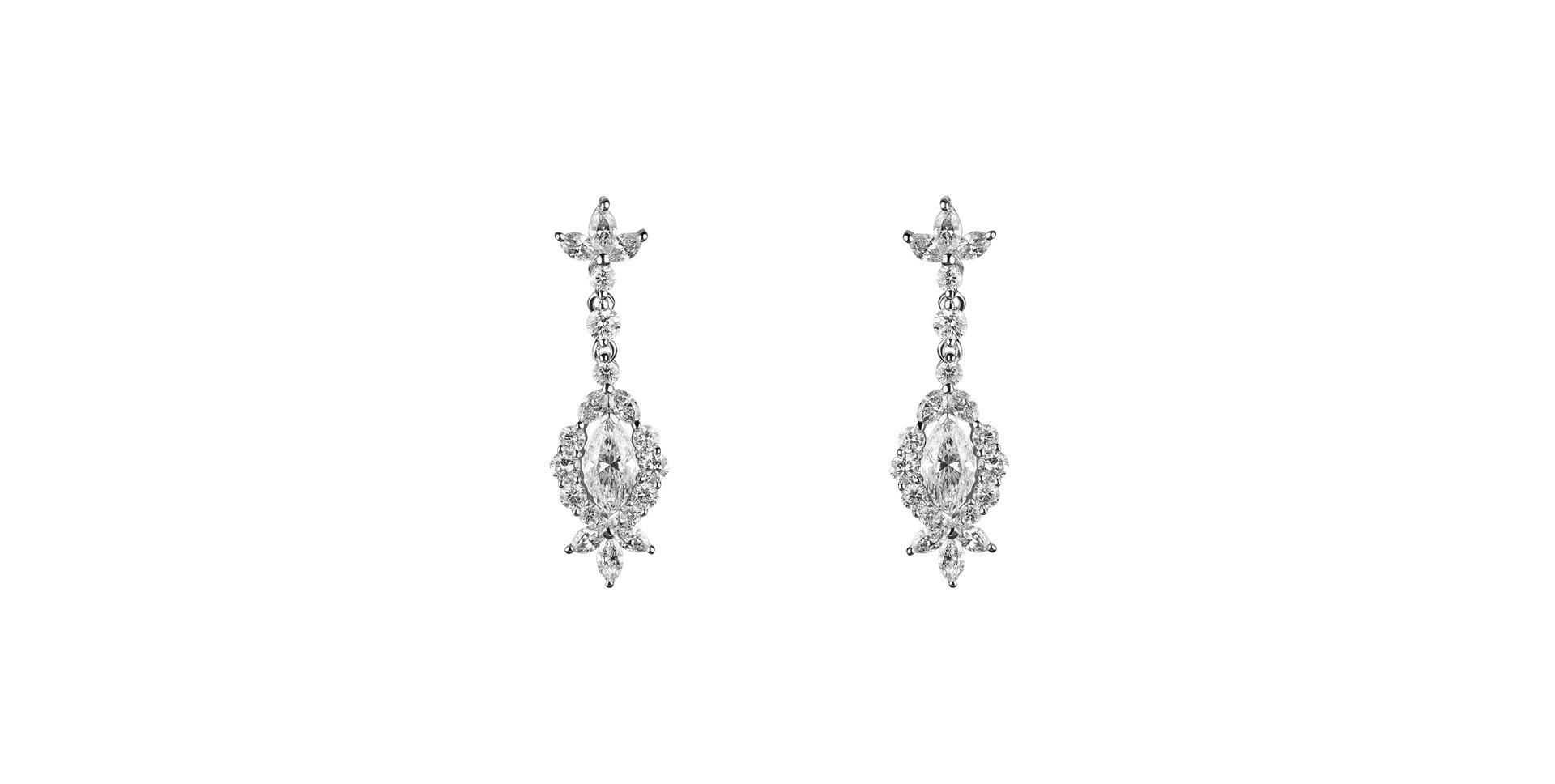 Diamond earrings Royal Earrings