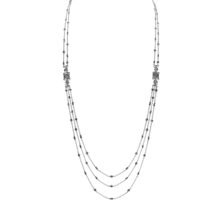 Necklace with black diamonds Venus Essence