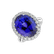 Diamond ring with Tanzanite Ascending2