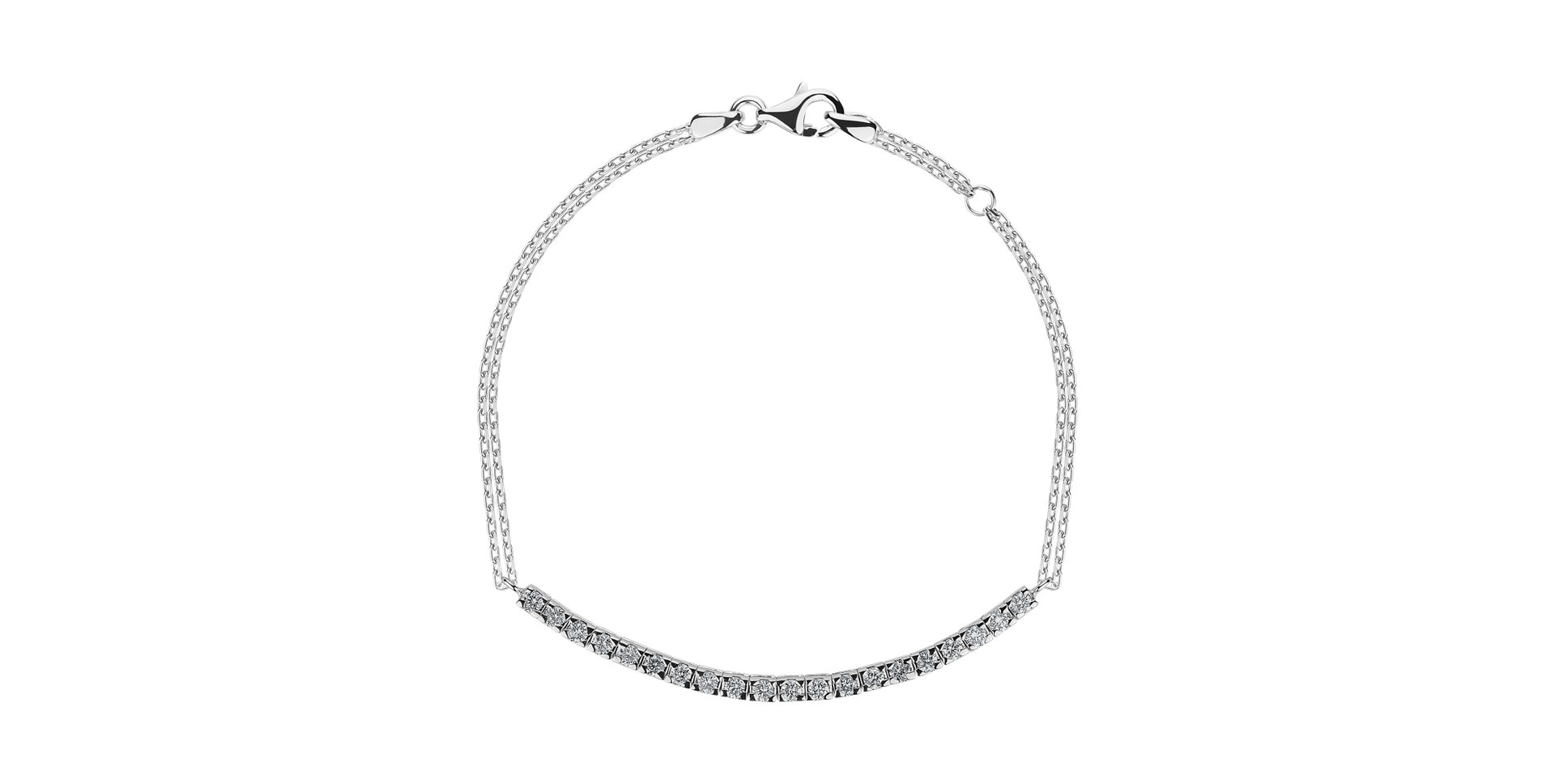 Bracelet with diamonds Sylvandre