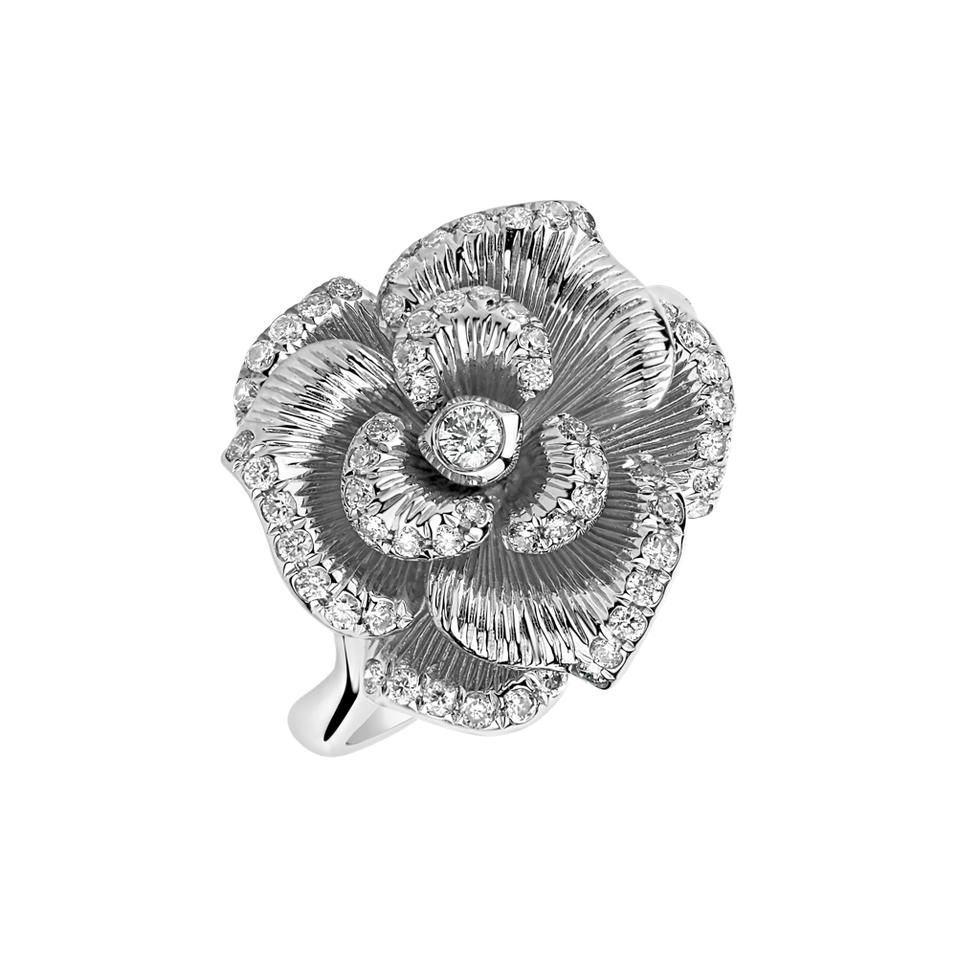 Diamond ring Powerful Flower