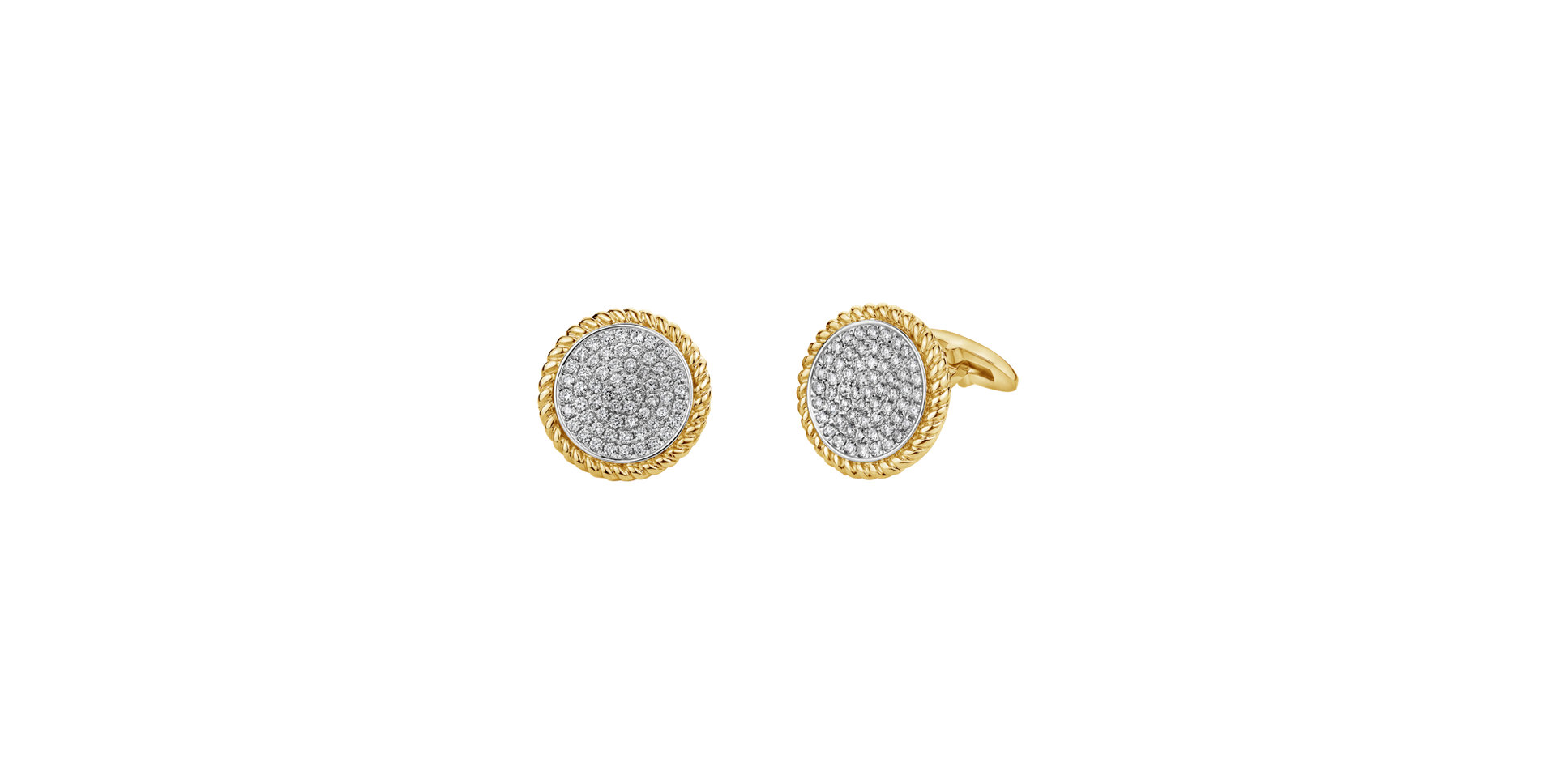 Diamond Cufflinks Orion Light