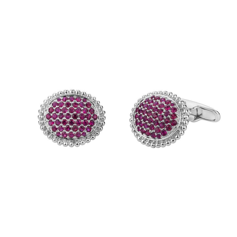 Cufflinks with Ruby Desire Eminence