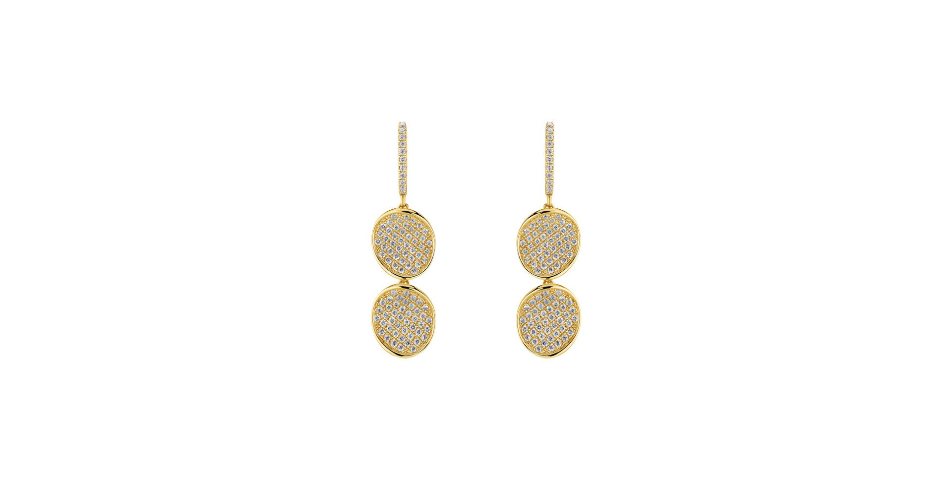 Diamond earrings Huette