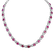Diamond necklace with Ruby Renaissance Miracle2