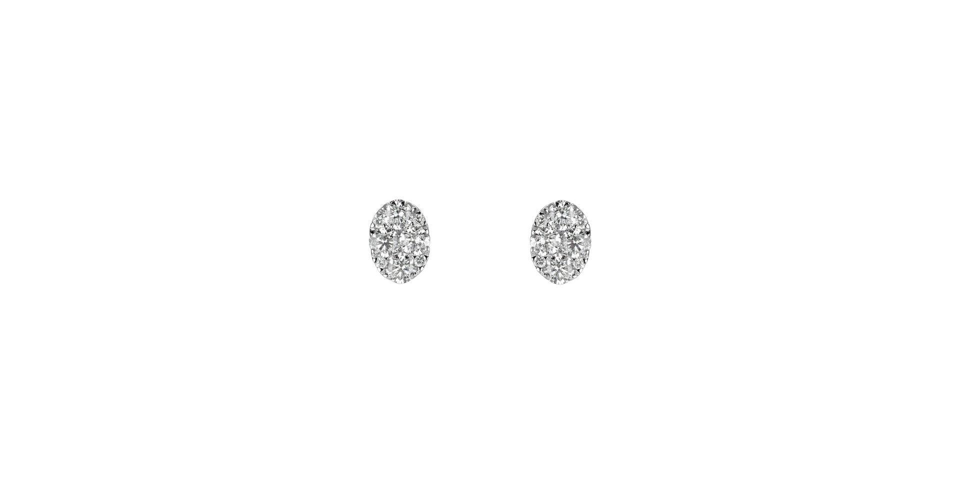 Diamond earrings Luxy Droplet