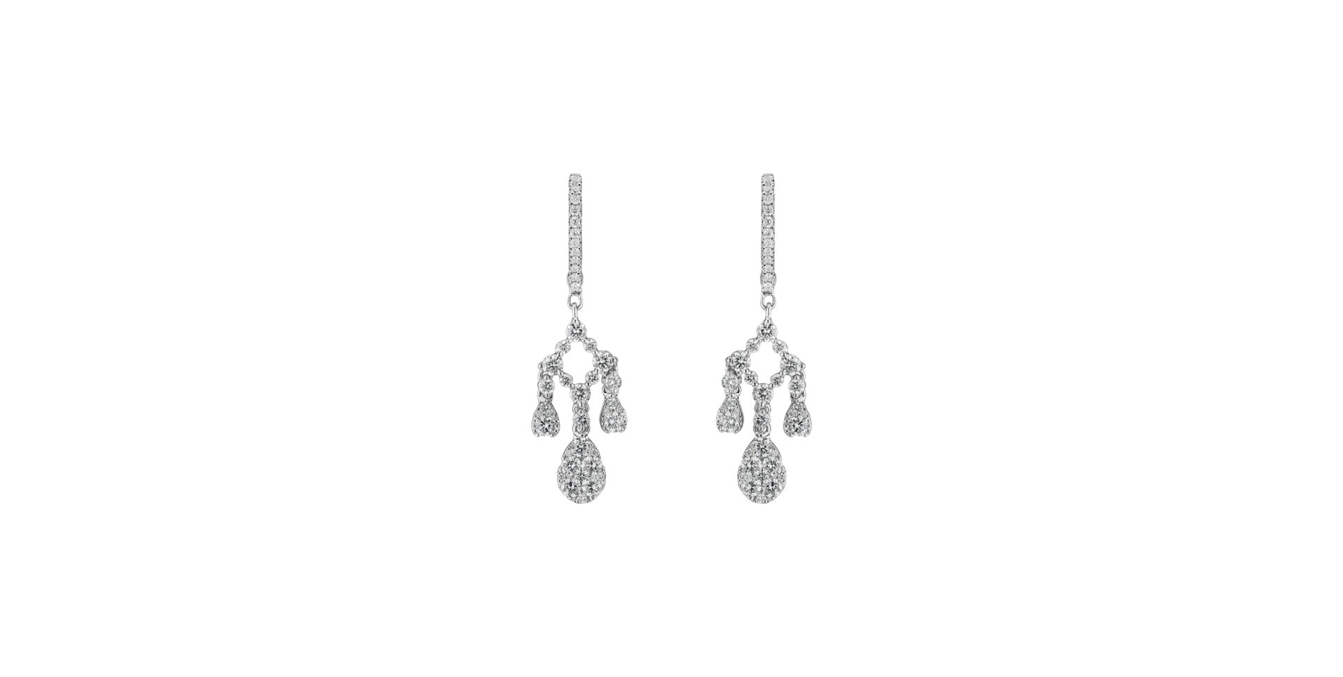 Diamond earrings Versailles Queen
