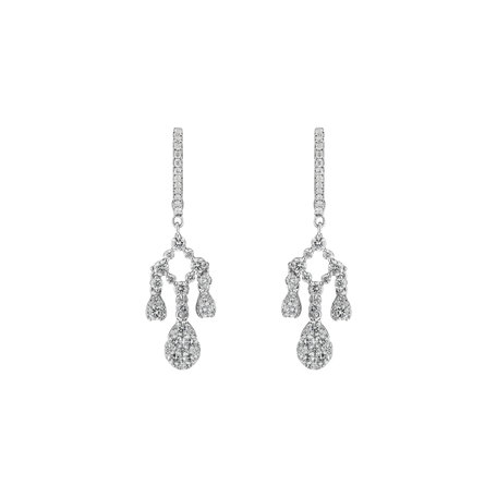 Diamond earrings Versailles Queen