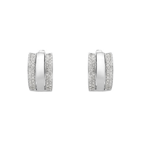 Diamond earrings Dream Symetry