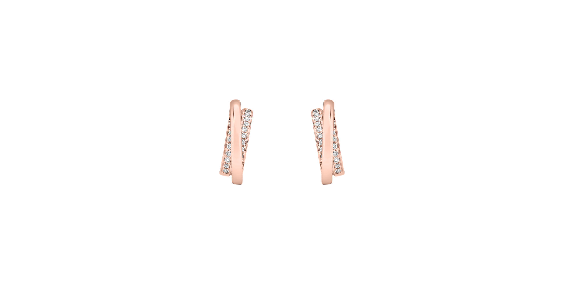 Diamond earrings Dream Wings
