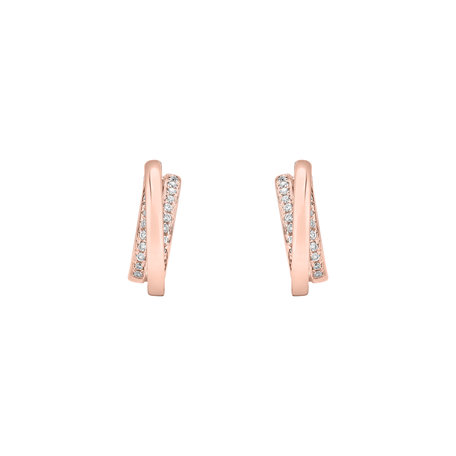 Diamond earrings Dream Wings