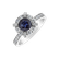 Diamond ring with Sapphire Royal Envoy2