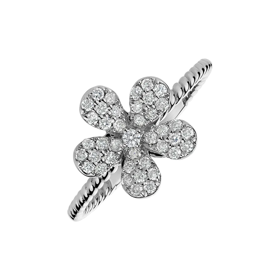 Diamond ring Sun Daisy