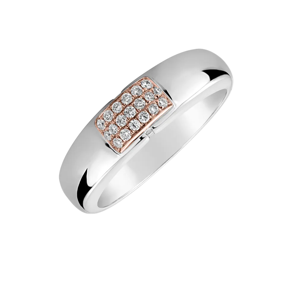 Diamond ring Princess Touch
