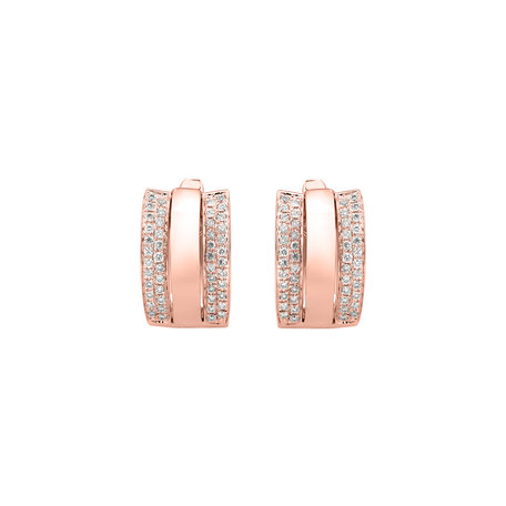 Diamond earrings Dream Symetry