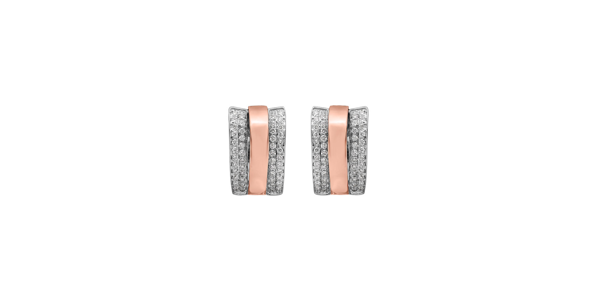 Diamond earrings Dream Symetry