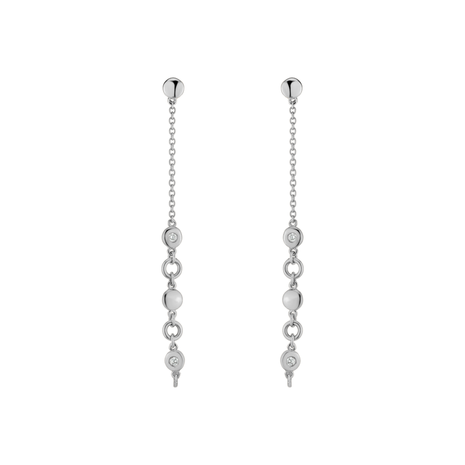 Diamond earrings Endless Waterfall