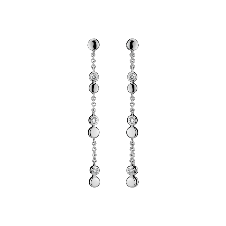 Diamond earrings Charming Waterfall