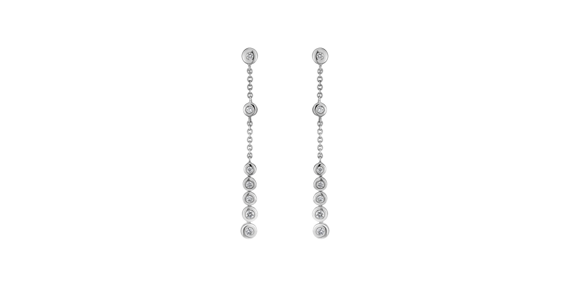 Diamond earrings Moonshine Waterfall