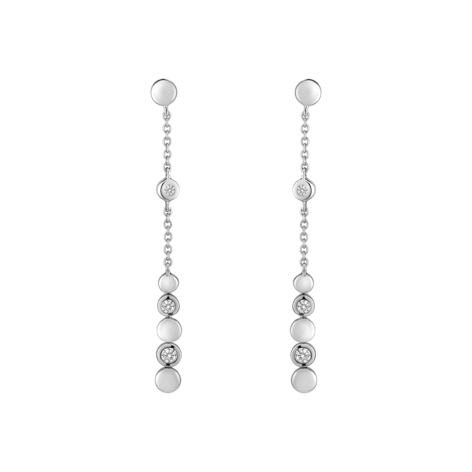 Diamond earrings Moonshine Waterfall