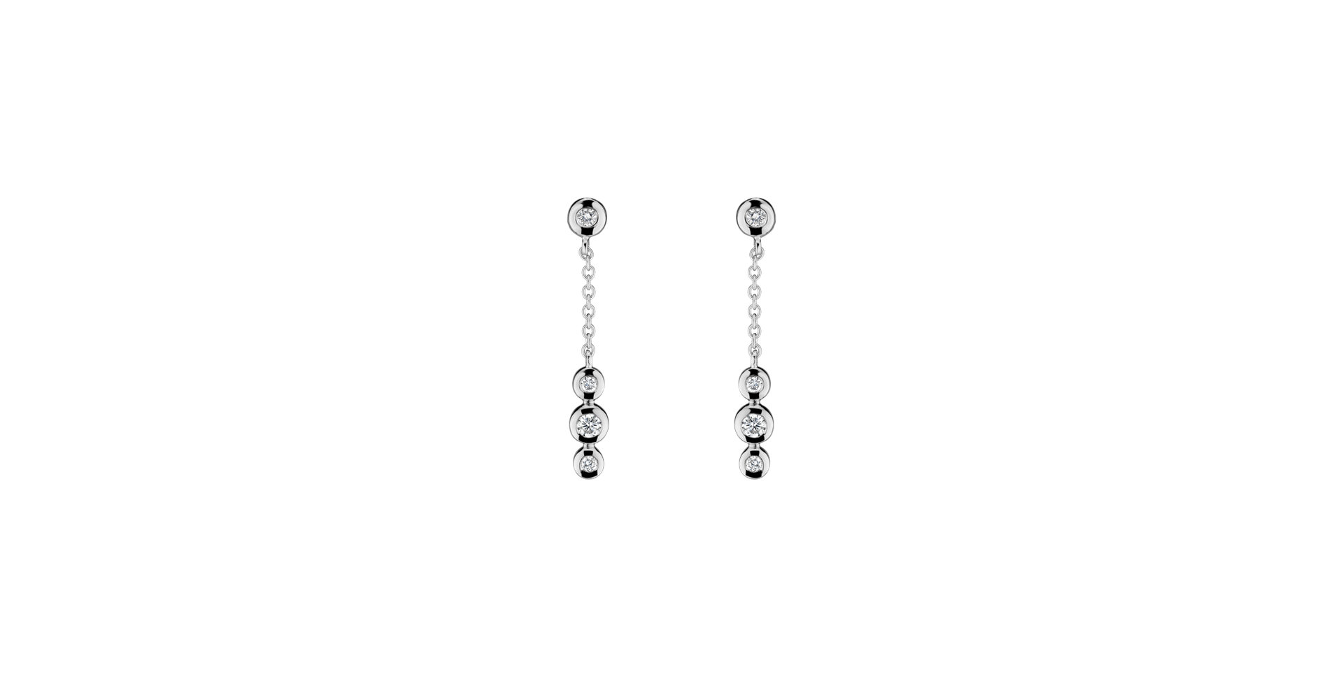 Diamond earrings Miracle Waterfall