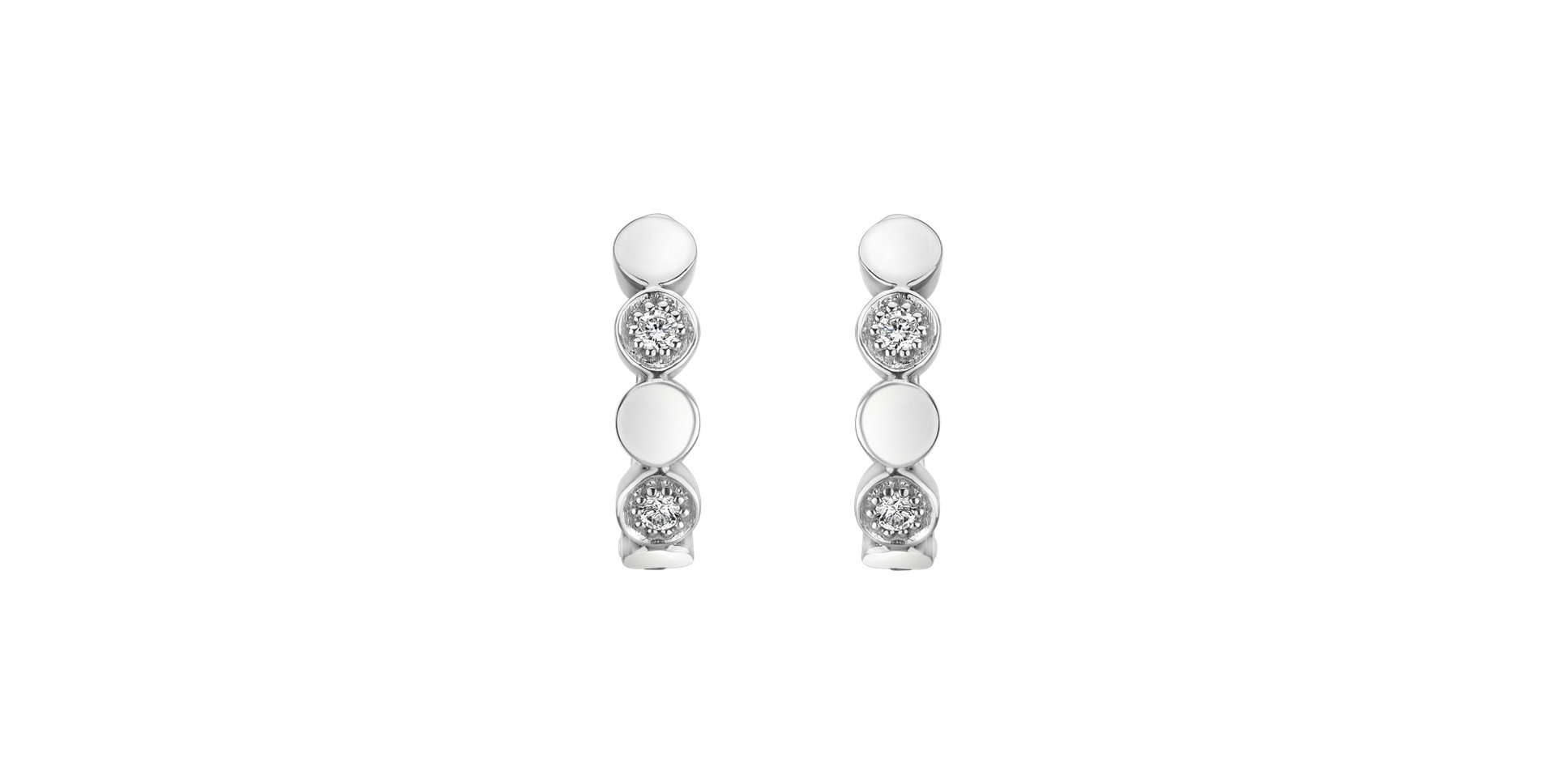 Diamond earrings Shiny Dots