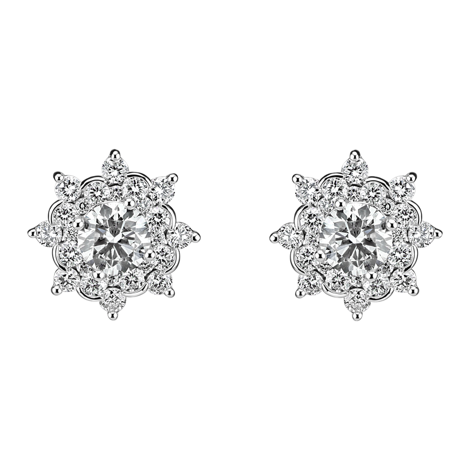 Diamond earrings Sparkling Allure