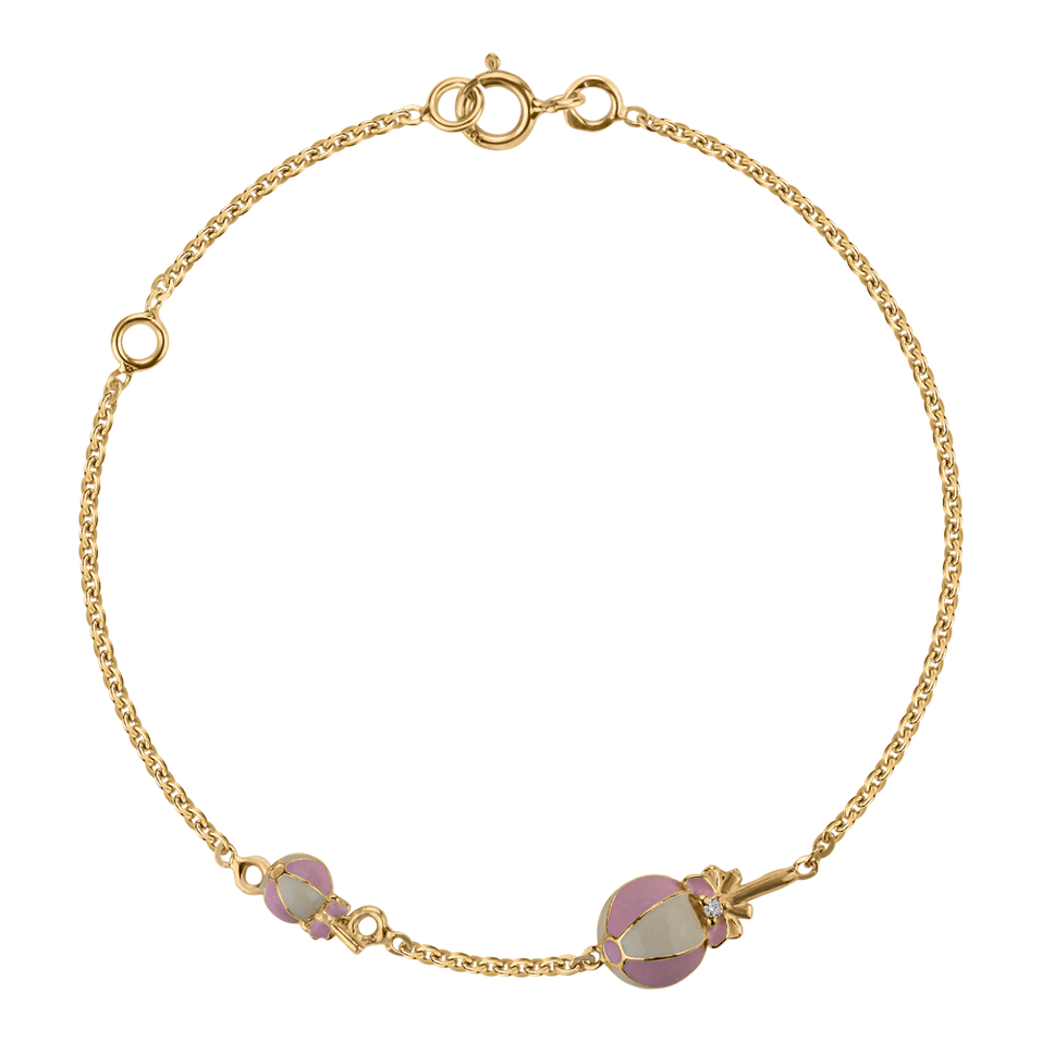 Children's bracelet with Enamel Florianna