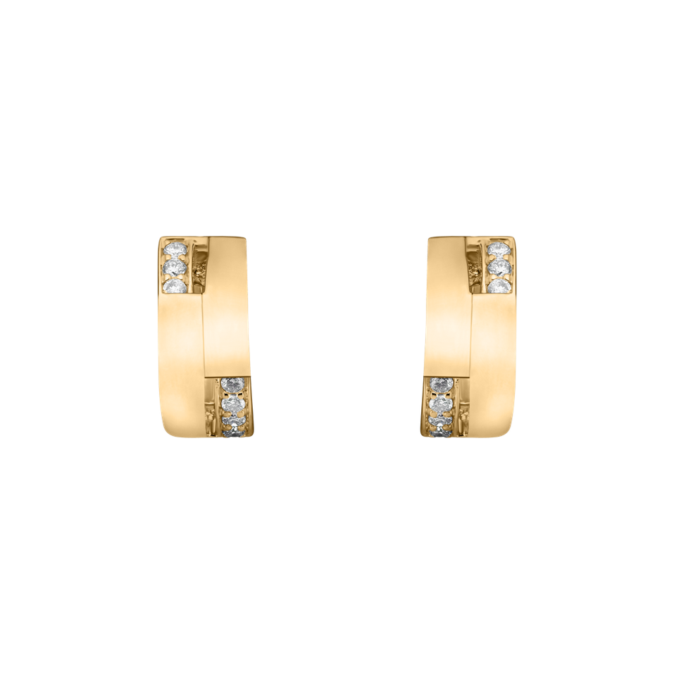 Diamond earrings Star Opium