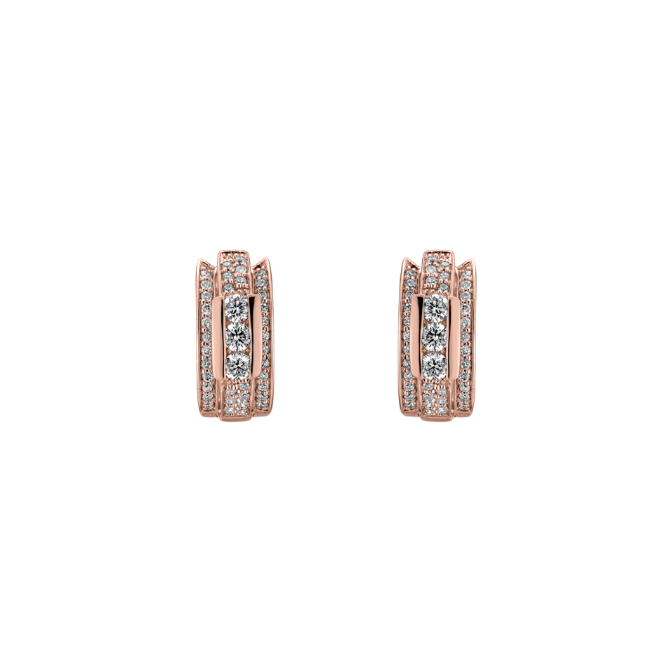 Diamond earrings Amazing Mosaic