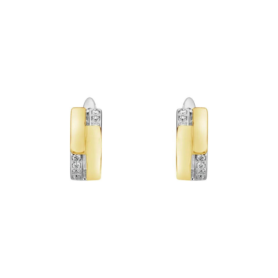 Diamond earrings Star Opium
