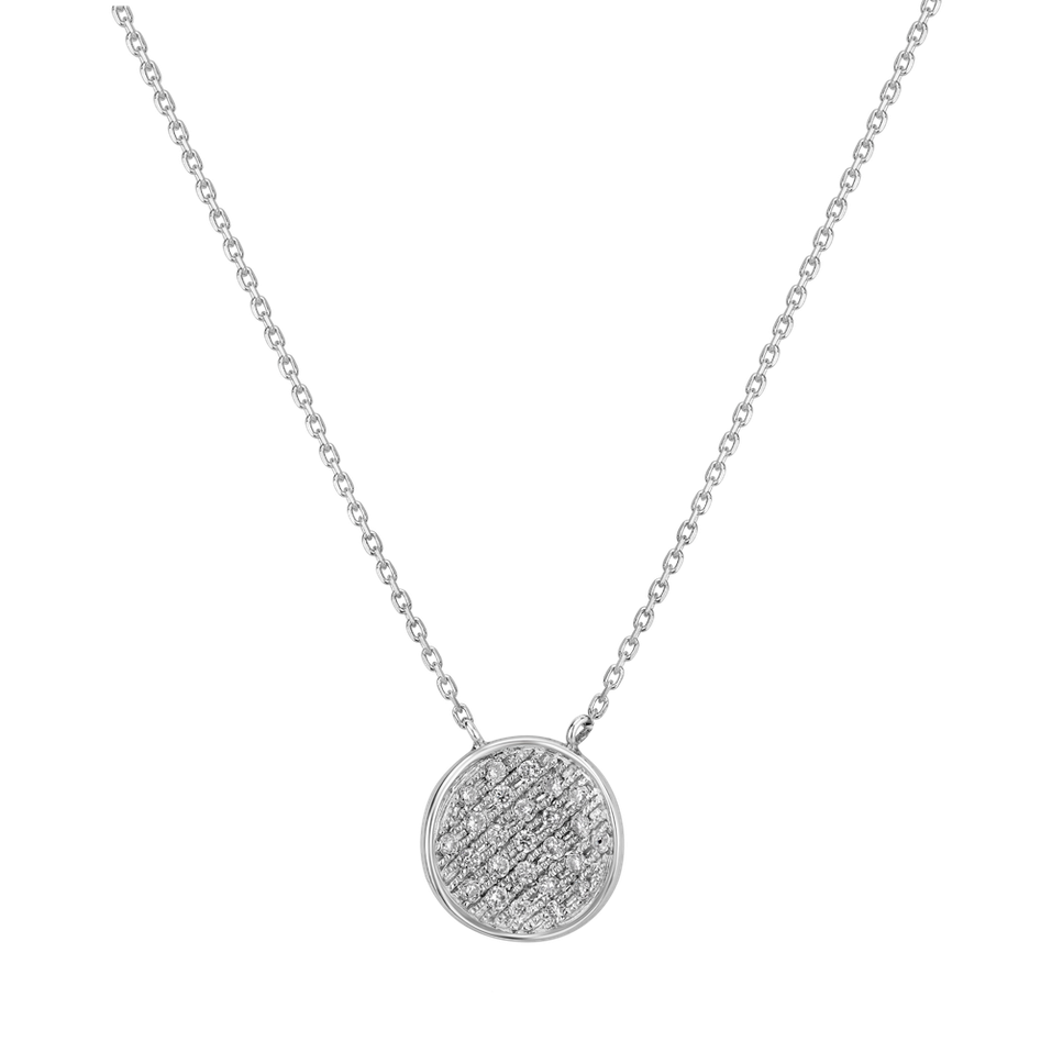 Diamond necklace Moon Message