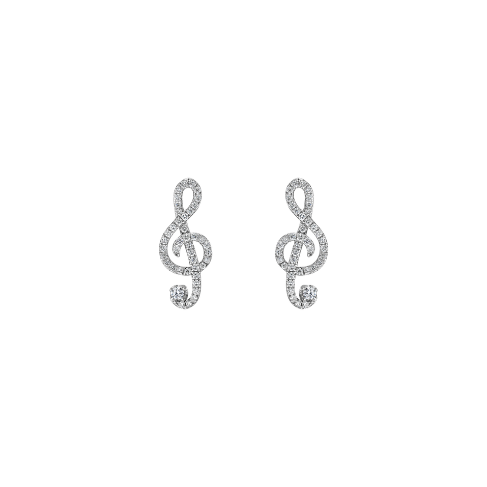 Diamond earrings Sweet Melody