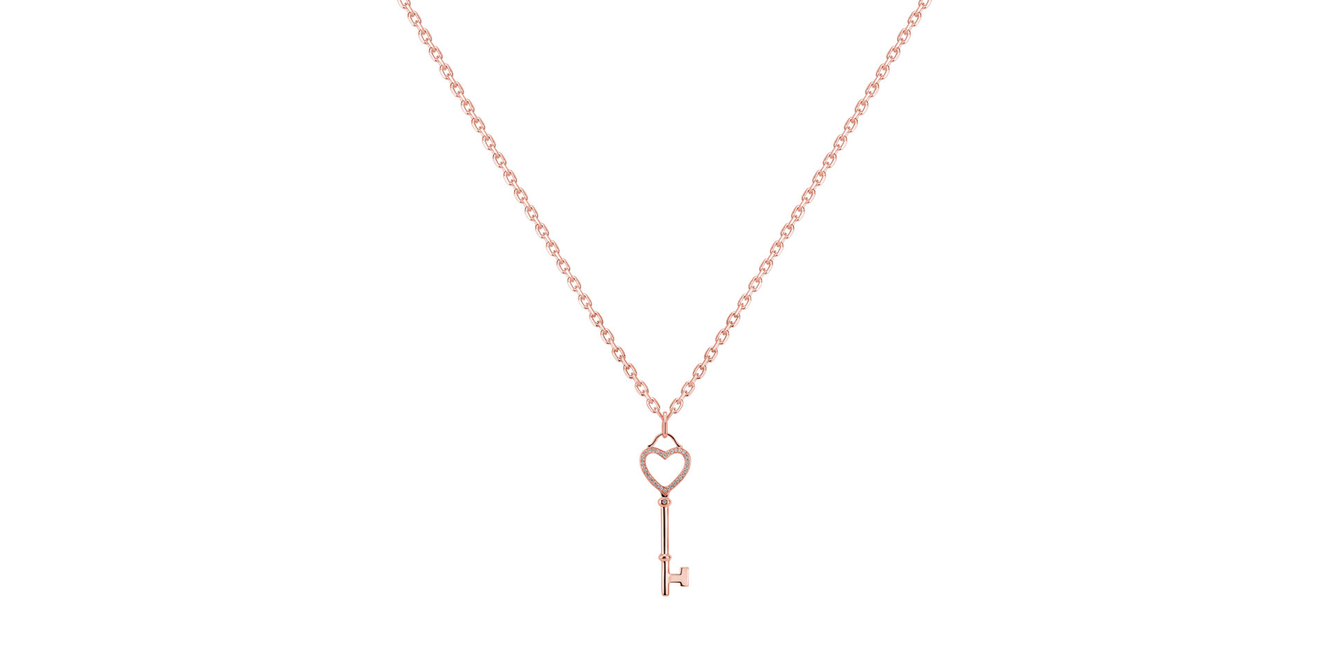 Diamond pendant Luminous Key