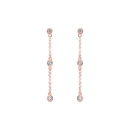 Diamond earrings Opulent Aura