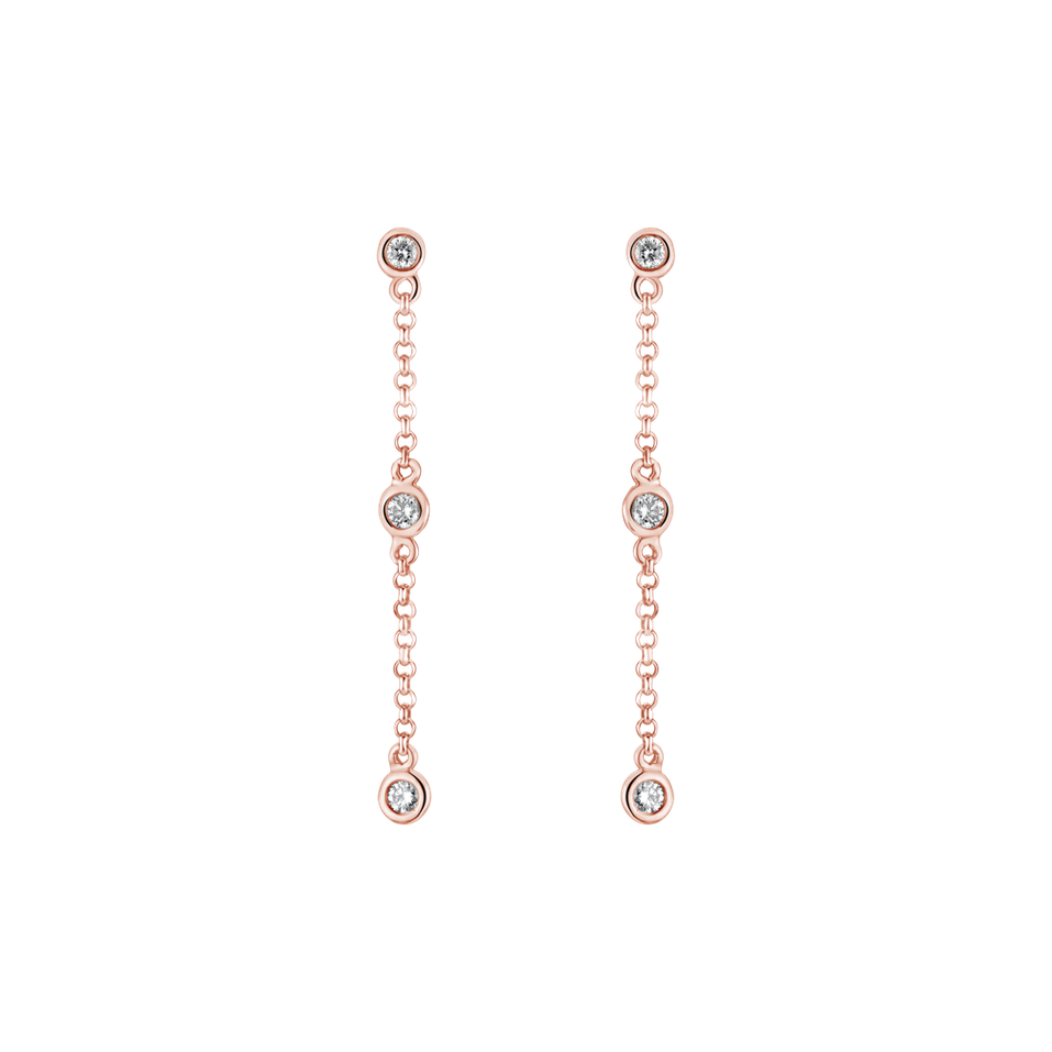 Diamond earrings Opulent Aura