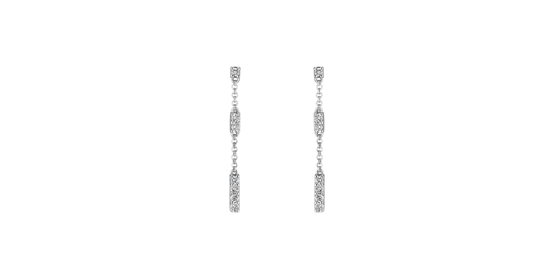 Diamond earrings Auriga