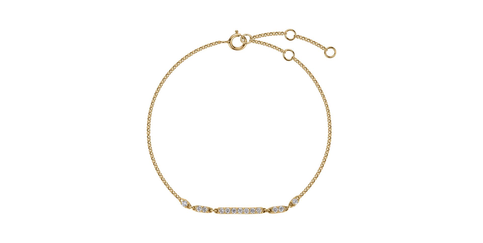 Bracelet with diamonds Guillaume