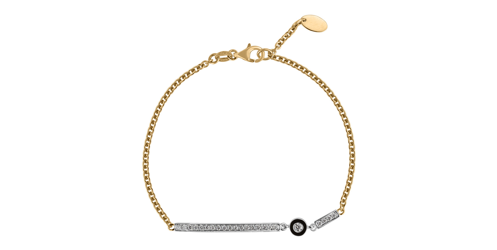 Bracelet with diamonds Shining Bright