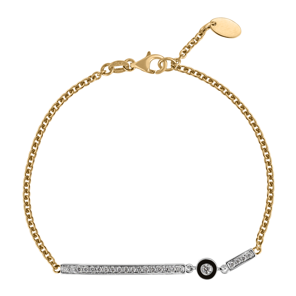 Bracelet with diamonds Shining Bright