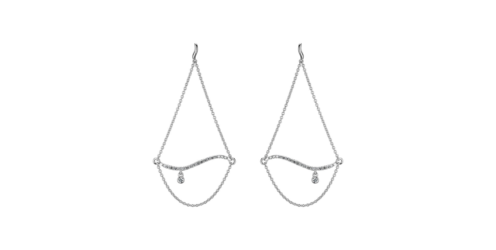 Diamond earrings Dazzling Allure