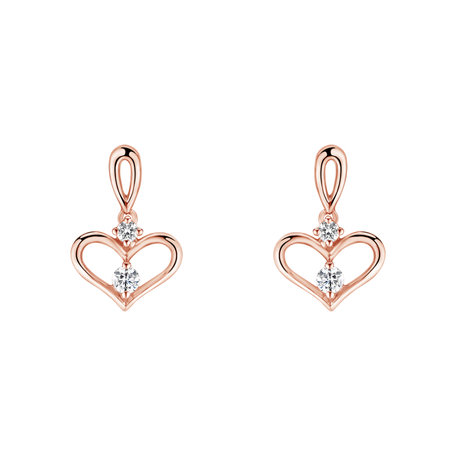 Diamond earrings Michalina