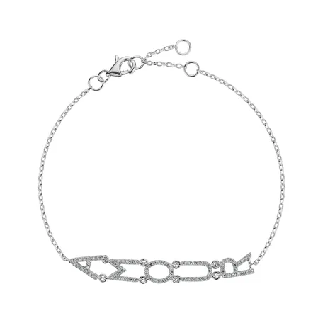 Bracelet with diamonds Amour